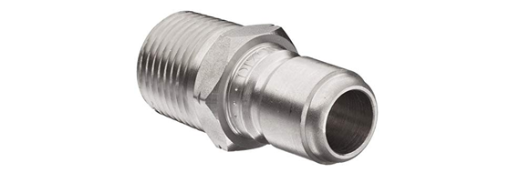 straight through quick coupling stainless steel  